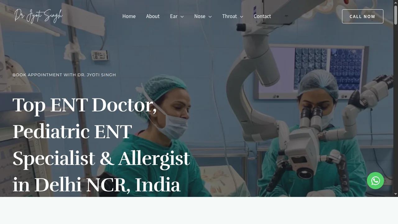 Dr. Jyoti Singh interface