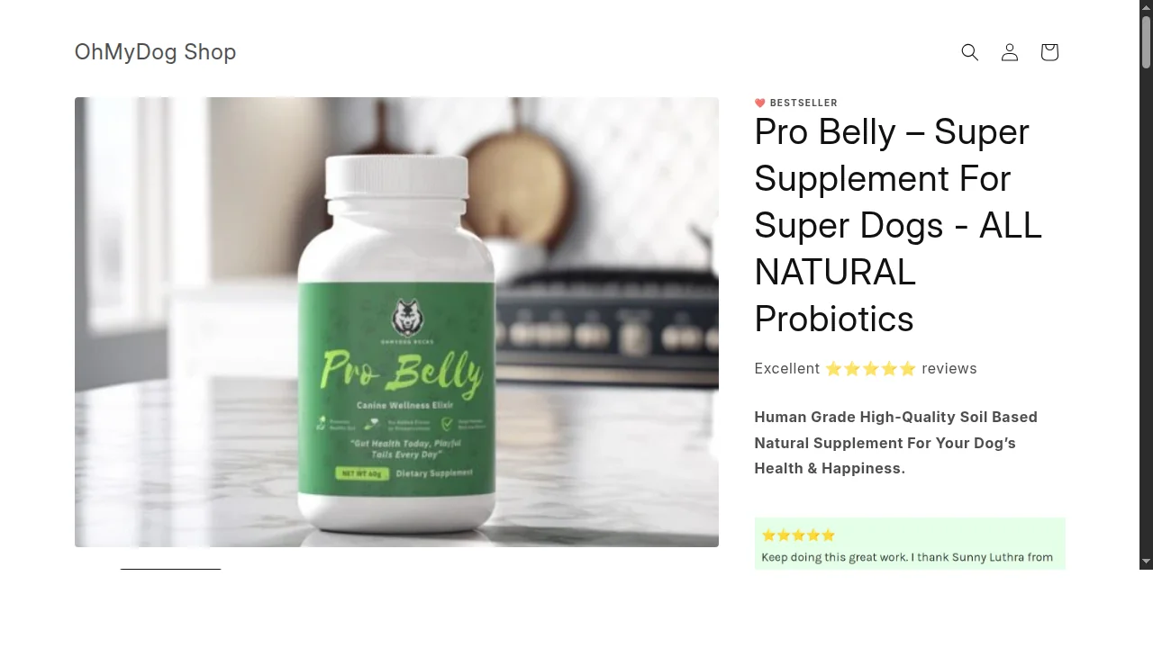 ProBelly interface
