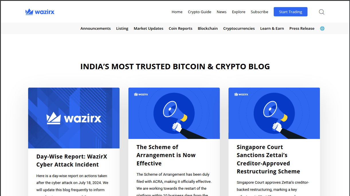 WazirX Research